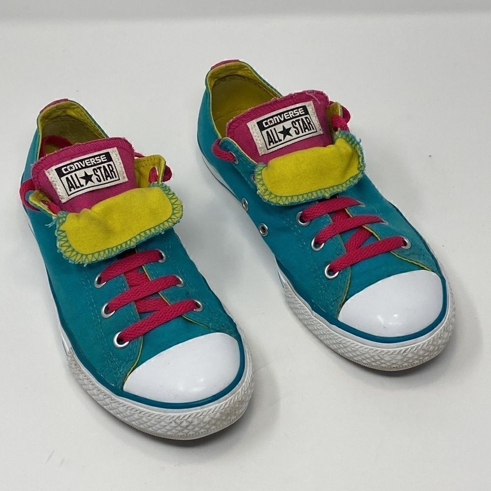 Converse Chuck Taylor All Star Colour Block Double Tongue Sneakers